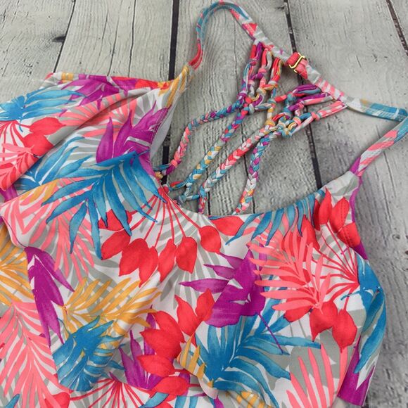 Catalina Tankini‎ Swim Suit Top Size Medium 8-10 - Picture 1 of 8